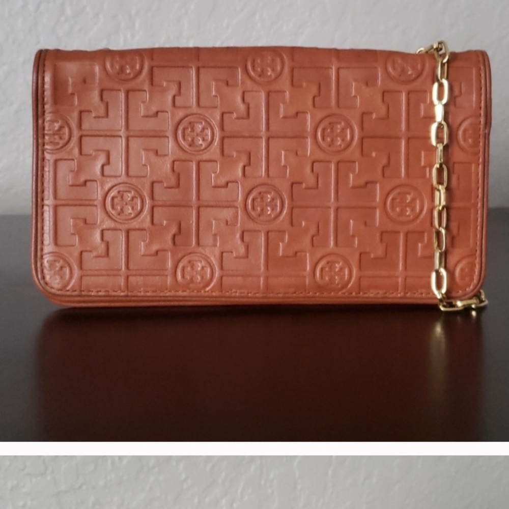 EUC! Tory Burch Wallet On A Chain